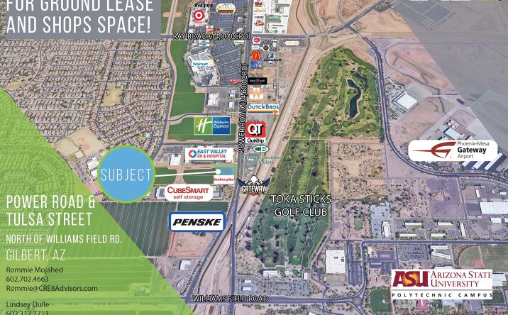 Pictures of Retail property located at Power Road & Tulsa Street, Gilbert, AZ 85295 for lease - image #1