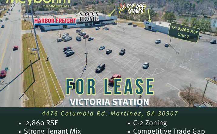 Pictures of Retail, Office, Restaurant property located at 4476 Columbia Rd, Martinez, GA 30907 for lease - image #1