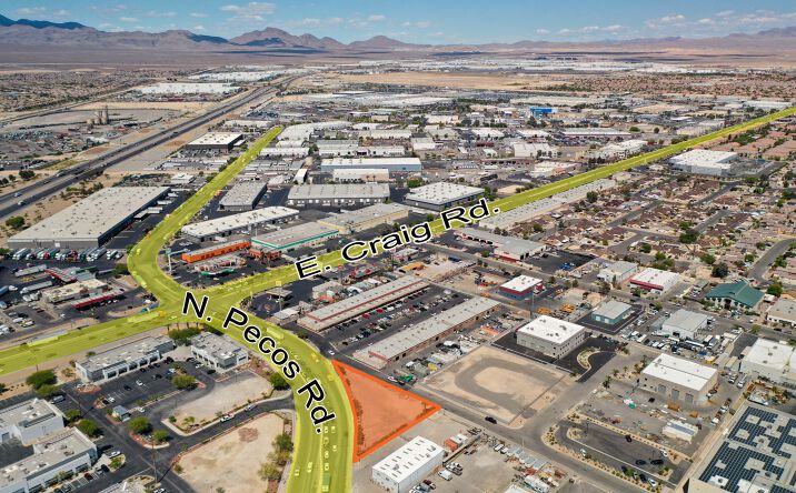 Pictures of Land property located at 4290 N Pecos Rd, Las Vegas, NV 89115 for lease - image #1