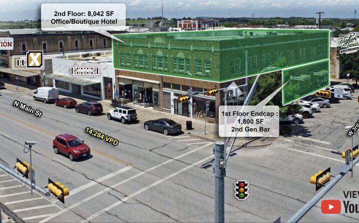 Pictures of Retail, Office property located at 219 N Main St, Taylor, TX 76574 for lease - image #1