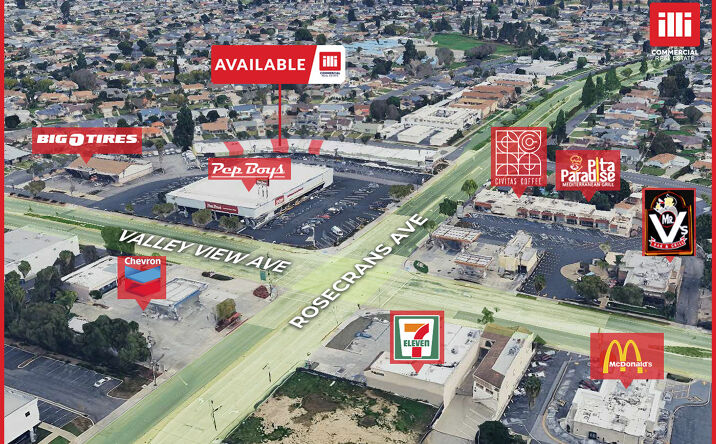 Pictures of Retail property located at 13940 Valley View Ave, La Mirada, CA 90638 for lease - image #1