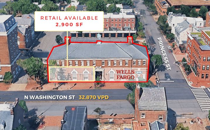 Pictures of Retail, Office property located at 330 N Washington St, Alexandria, VA 22314 for lease - image #1