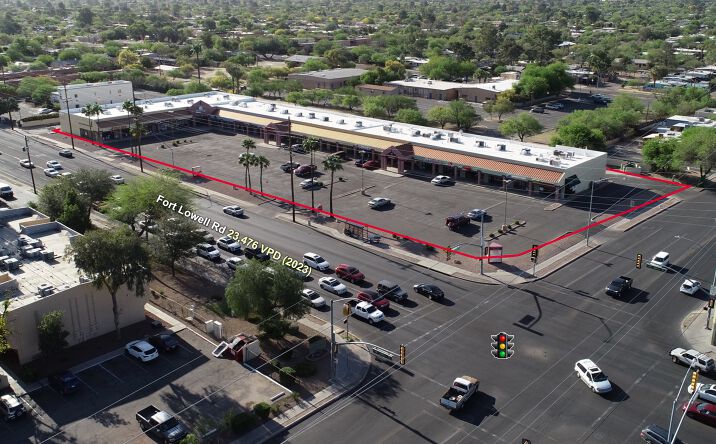 Pictures of Retail property located at 3102-3160 E. Fort Lowell Road, Tucson, AZ 85716 for lease - image #1