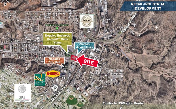 Pictures of Land property located at 820 N. Grand Avenue, Nogales, AZ 85621 for lease - image #1