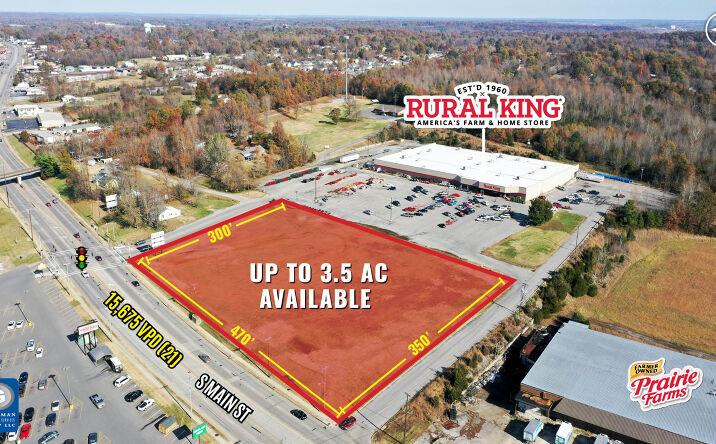 Pictures of Retail, Land property located at 1650 S Main St, Madisonville, KY 42431 for lease - image #1