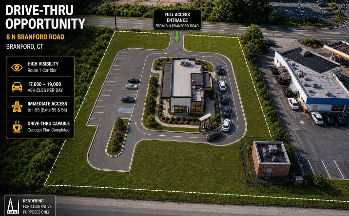 Pictures of Industrial, Land, Special Purpose property located at 8 N Branford Rd, Branford, CT 06405 for lease - image #1