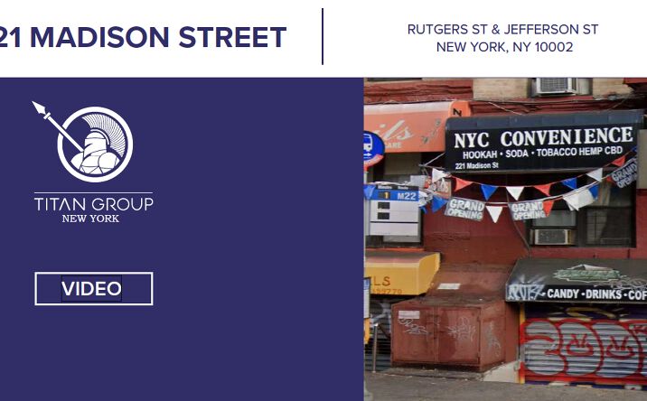 Pictures of Retail, Office, Restaurant property located at 221 Madison St, New York, NY 10002 for lease - image #1
