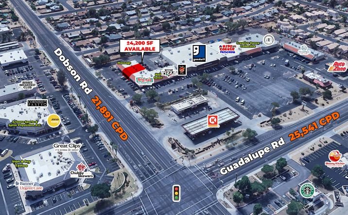 Pictures of Retail property located at SWC of Guadalupe Rd and Dobson Rd, Phoenix, AZ 85202 for lease - image #1