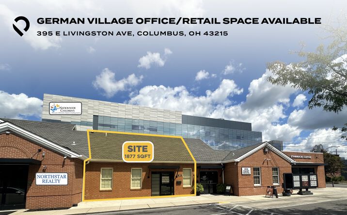 Pictures of Retail, Office property located at 395 E Livingston Ave, Columbus, OH 43215 for lease - image #1