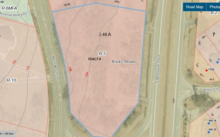 Pictures of Land property located at S Wesleyan Blvd, WESLEYAN COL, NC 27804 for lease - image #1