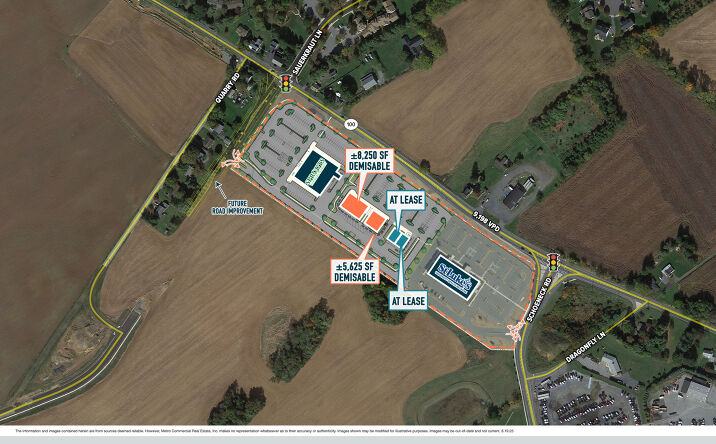 Pictures of Retail property located at 2500 PA-100, Macungie, PA 18062 for lease - image #1