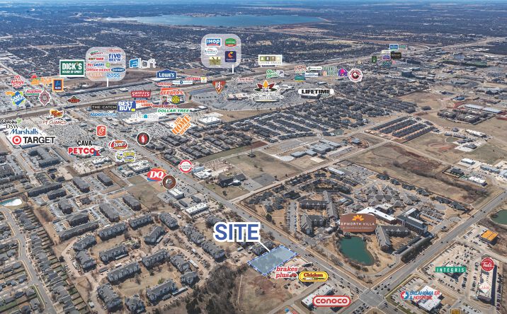 Pictures of Land property located at 15000 blk  N Pennsylvania Ave, Edmond, OK 73013 for lease - image #1