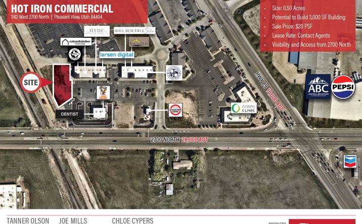 Pictures of Retail, Land property located at 1142 W 2700 N, Ogden, UT 84404 for lease - image #1