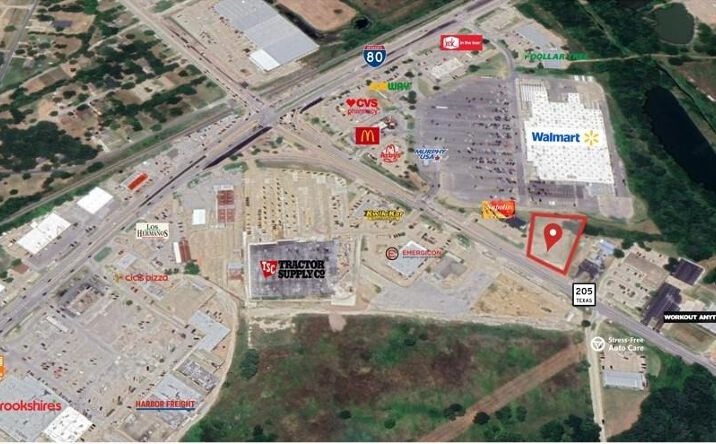 Pictures of Retail, Land, Office property located at 101 State Hwy 205, Terrell, TX 75160 for lease - image #1