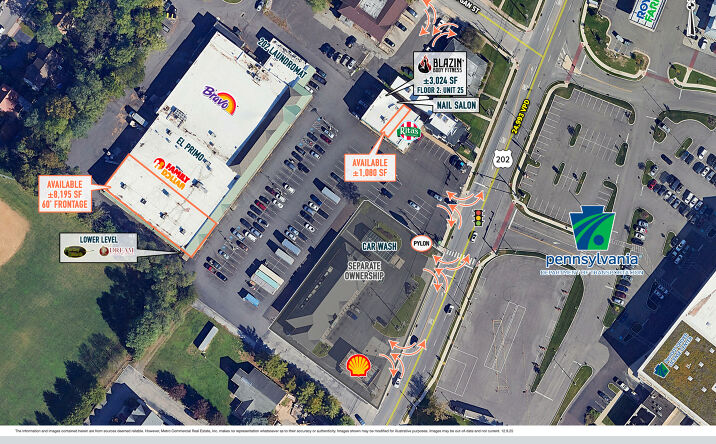 Pictures of Retail property located at 1717 Markley St, Norristown, PA 19401 for lease - image #1