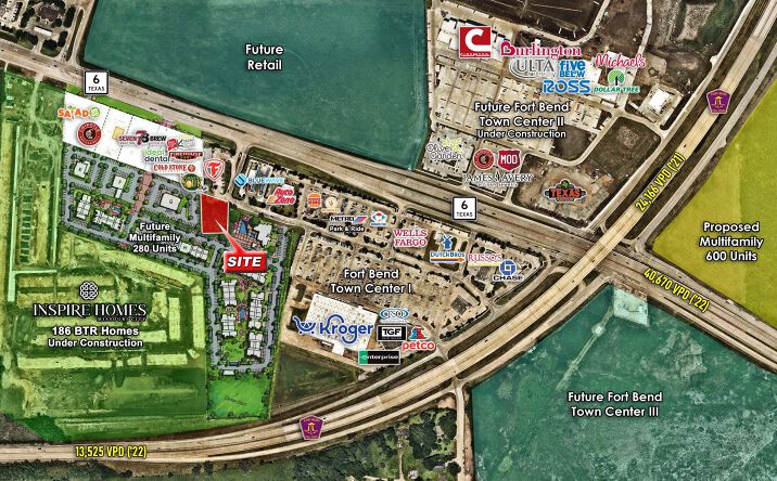 Pictures of Land property located at 10060 Hwy 6, Missouri City, TX 77459 for lease - image #1