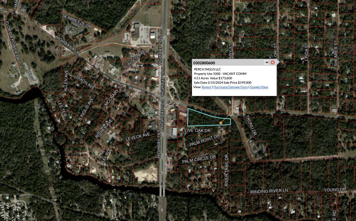 Pictures of Land property located at Hwy 40 E, Inglis, FL 34449 for lease - image #1
