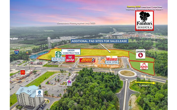 Pictures of Retail, Land, Restaurant property located at Mudd Tavern Rd, Spotsylvania, VA 22553 for lease - image #1