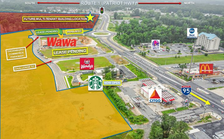 Pictures of Retail, Land, Restaurant property located at Mudd Tavern Rd, Spotsylvania, VA 22553 for lease - image #1