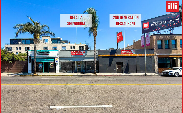 Pictures of Retail, Restaurant property located at 1612 N Cahuenga Blvd, Los Angeles, CA 90028 for lease - image #1