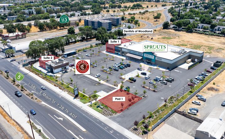 Pictures of Retail property located at 1430 E Main St, Woodland, CA 95776 for lease - image #1
