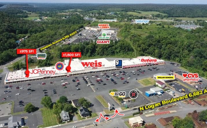 Pictures of Retail property located at 224 N Logan Blvd, Burnham, PA 17009 for lease - image #1
