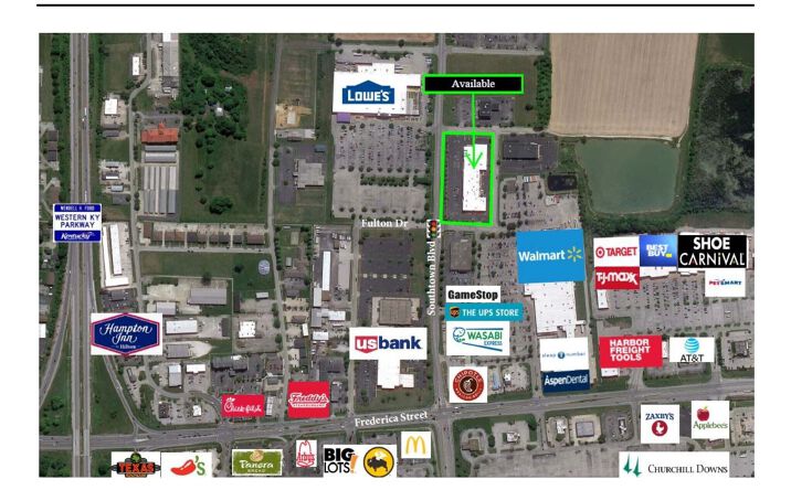 Pictures of Retail property located at 410 Southtown Blvd, Owensboro, KY 42303 for lease - image #1