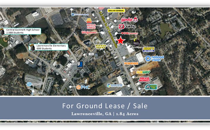 Pictures of Retail, Land, Restaurant property located at 208 Grayson Hwy, Lawrenceville, GA 30046 for lease - image #1
