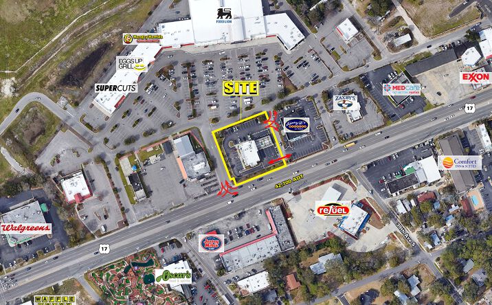 Pictures of Retail property located at 3910 Hwy 17 S, North Myrtle Beach, SC 29582 for lease - image #1