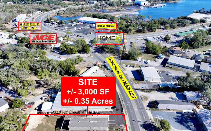 Pictures of Retail property located at 212 Government Ave, Niceville, FL 32578 for lease - image #1