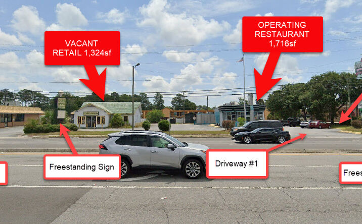 Pictures of Retail, Restaurant property located at 7104-7202 Abercorn St, Savannah, GA 31406, Savannah, GA 31406 for lease - image #1