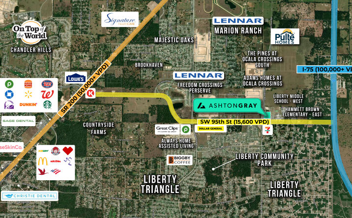 Pictures of Retail property located at 9445 SW 49th Ave Rd, Ocala, FL 34476 for lease - image #1
