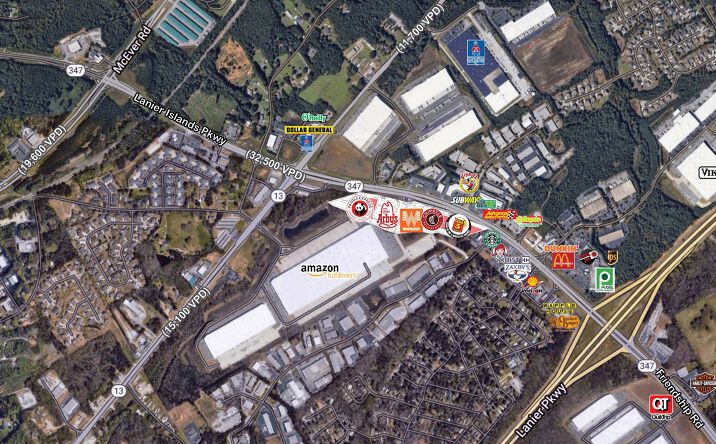 Pictures of Retail, Restaurant property located at 4778 Lanier Islands Pkwy, Buford, GA 30518 for lease - image #1