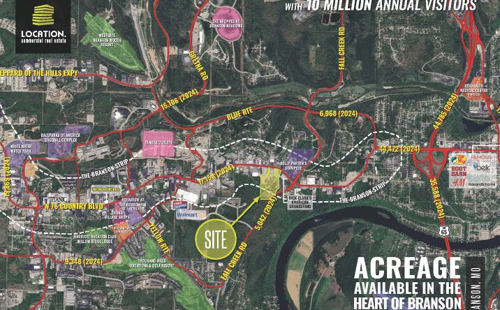 Pictures of Retail, Land property located at 1610 W 76 Country Blvd, Branson, MO 65616 for lease - image #1