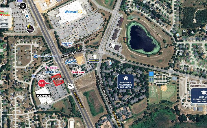 Pictures of Land property located at 12305 US Highway 27, Clermont, FL 34714 for lease - image #1