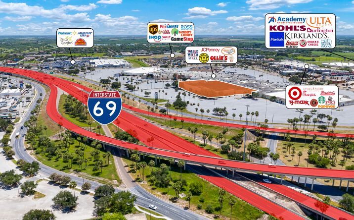 Pictures of Retail, Office, Special Purpose property located at 2004 S Expressway 83, Harlingen, TX 78552 for lease - image #1
