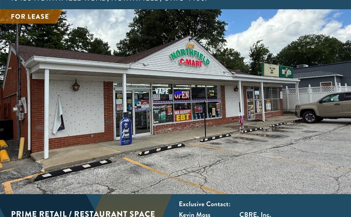 Pictures of Retail property located at 10430 Northfield Rd, Northfield, OH 44067 for lease - image #1