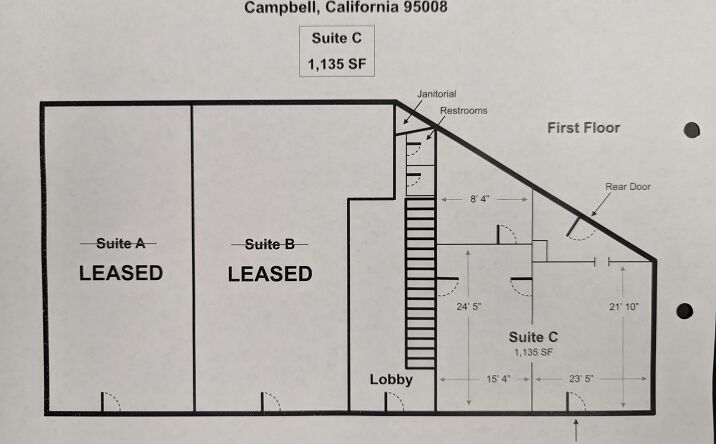 Pictures of Office property located at 2470 S Winchester Blvd, Campbell, CA 95008 for lease - image #1
