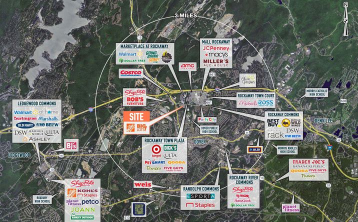Pictures of Retail property located at 550 Mt Pleasant Ave, Dover, NJ 07801 for lease - image #1