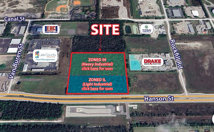 Pictures of Land property located at 3905 Hanson St, Fort Myers, FL 33916 for lease - image #1