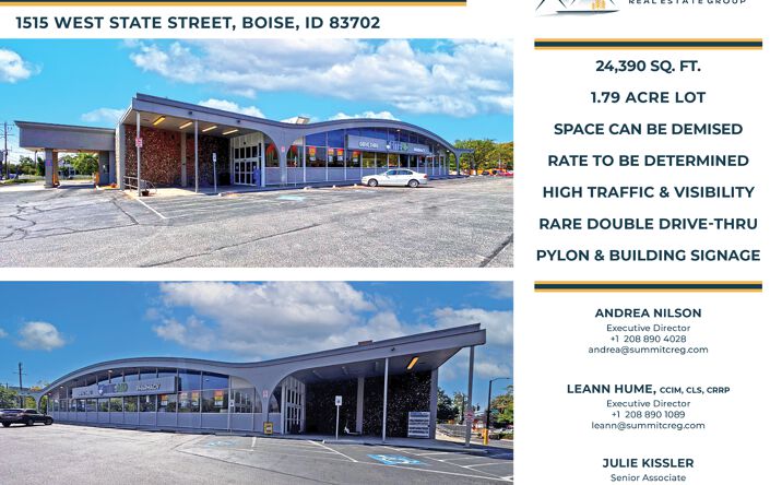 Pictures of Retail, Office, Restaurant property located at 1515 W State St, Boise, ID 83702 for lease - image #1