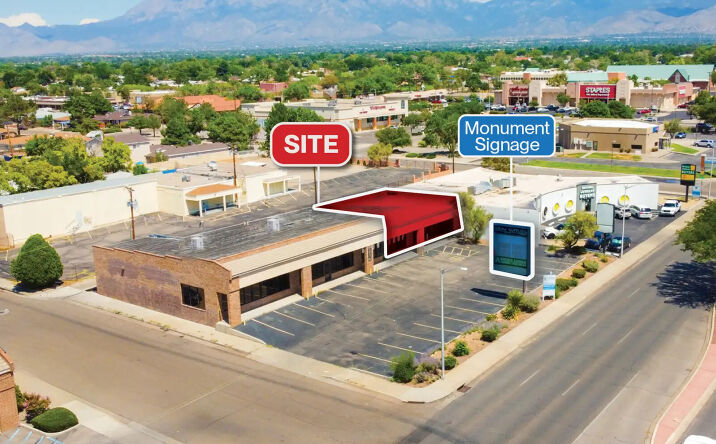 Pictures of Retail, Office property located at 5801 Menaul Blvd NE, Albuquerque, NM 87110 for lease - image #1