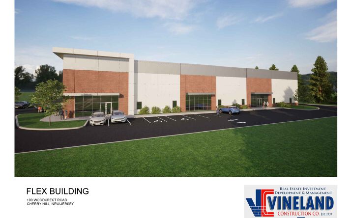 Pictures of Retail, Industrial property located at 100 Woodcrest Rd, Cherry Hill Township, NJ 08003 for lease - image #1