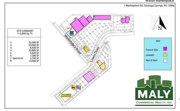 Pictures of Retail, Land property located at 1 Marketplace Rd, Saratoga Springs, NY 12866 for lease - image #1