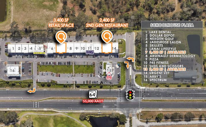 Pictures of Retail, Restaurant property located at 9706 SR 64, Bradenton, FL 34212 for lease - image #1