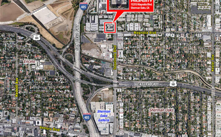 Pictures of Office property located at 15315 Magnolia Blvd, Sherman Oaks, CA 91403 for lease - image #1