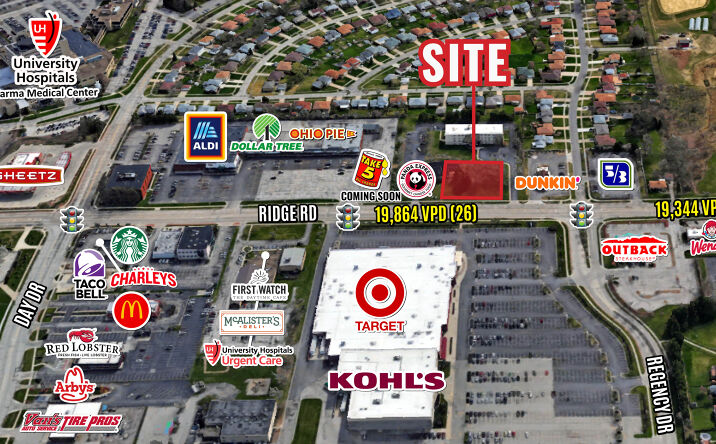 Pictures of Land property located at 6901 Ridge Rd, Parma, OH 44129 for lease - image #1