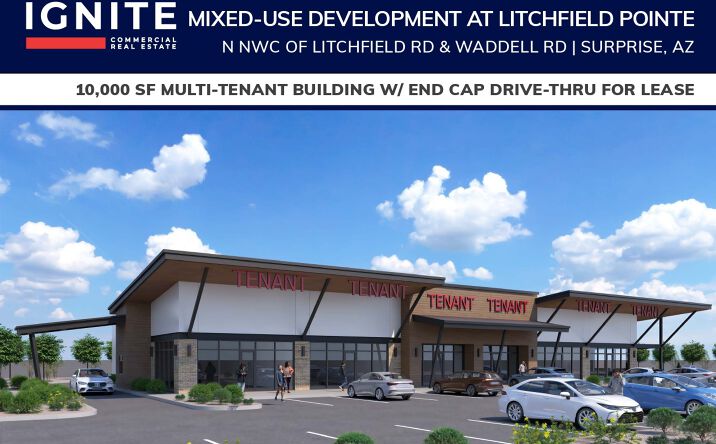 Pictures of Retail, Restaurant property located at N NWC Litchfield Rd. & Waddell Rd., Surprise, AZ 85379 for lease - image #1