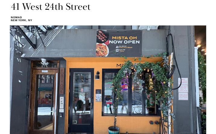 Pictures of Retail, Restaurant property located at 41 West 24th Street, New York, NY 10010 for lease - image #1