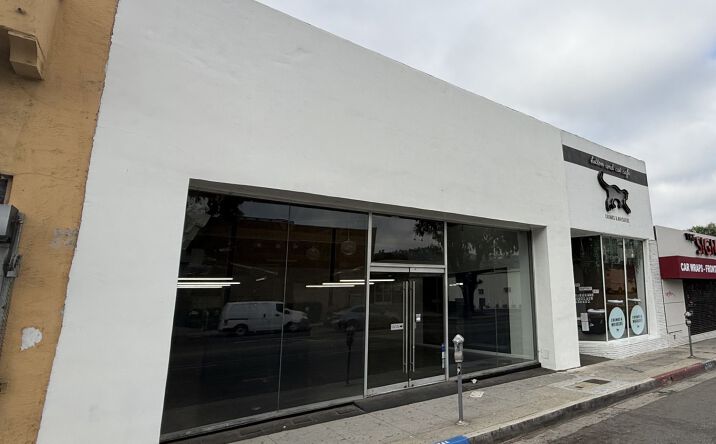 Pictures of Retail property located at 7922 Melrose Ave, Los Angeles, CA 90046 for lease - image #1